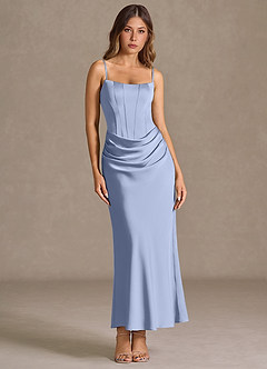 Robe Longue Pervenche Pâle Katelyn image4