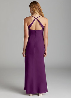 Azazie Becca Junior Robe Sirène en Mousseline de soie Grain De Raisin image4