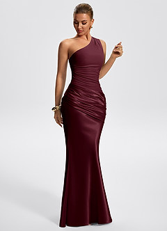 Willowyn Cabernet Mermaid Maxi Dress image3