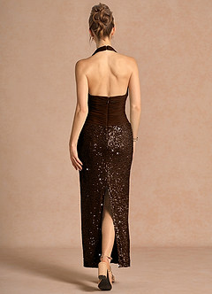 Alessia Bronze Black Maxi Dress image2