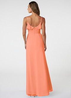 Azazie Natalia Final Sale Sunset A-Line Chiffon Dress image2