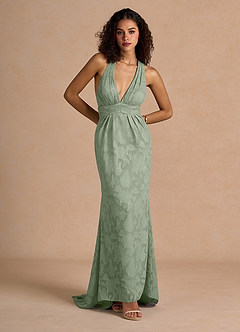 Briony Pistachio Maxi Dress image5