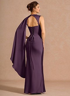 Chesney Dark Purple Maxi Dress image2