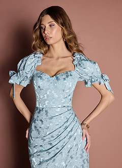 Livie Ice Blue Maxi Dress image3