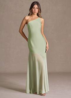 Vestido Verde Claro Largo Fatima image5
