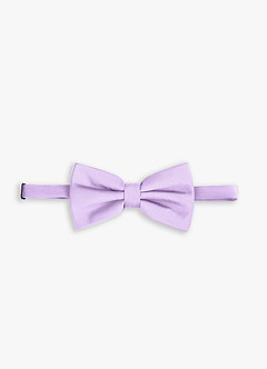 front Adjustable Stretch Satin Bow Tie
