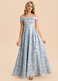 front Azazie Daisy Junior Formal Dress