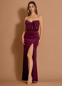 Robe Longue Vin Georgina image4