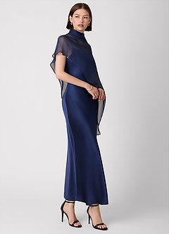 Crystle 네이비 맥시 드레스 image5