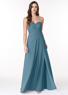 Azazie Arabella Allure Bridesmaid Dresses Bermuda A-Line Sweetheart Neckline Chiffon Convertible Dress image4