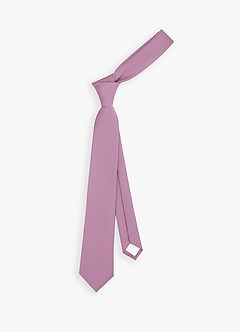 front Boy's Stretch Satin Neck Tie