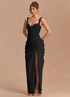 Abito Maxi Nero Nabila image5