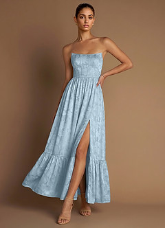 Peryn Sky Blue Maxi Dress image3