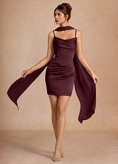 Kleid Sorrel Wein image4