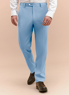 front James Bleu Ciel Pantalon habillé