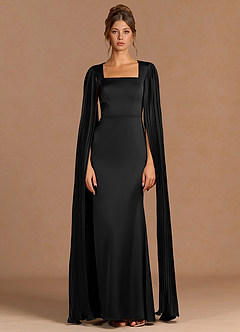 Vestido Negro Largo Wysteria image2