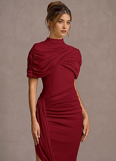 Robe Longue Merlot Nevaeh image5