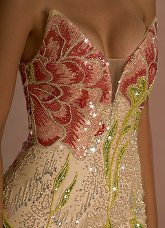Abito Maxi Floreale Polveroso Ulyssae image5