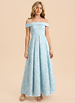 front Azazie Lucy Junior Formal Dress
