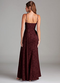 Denisa Wine Maxi Dress image2