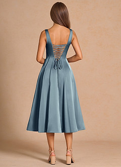 Vestido Azul Pálido Midi Nolia image2
