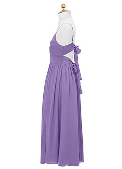 Azazie Zeya Junior Tahiti A-Line Chiffon Dress image9