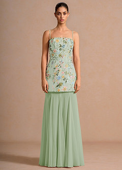 Vestido Verde Claro Maxi Nessa image4