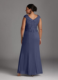 Azazie Calathea Mother of the Bride Dresses Stormy A-Line Lace Dress image9