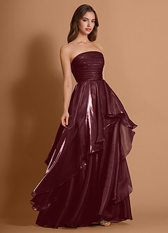 Kleid Celindra Wein image2