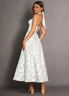 Maxi jurk Isabeau Wit image2