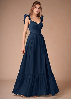 Siofra 네이비 맥시 드레스 image6