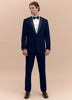 front Winston Marinblå Sjalkslagsmoking