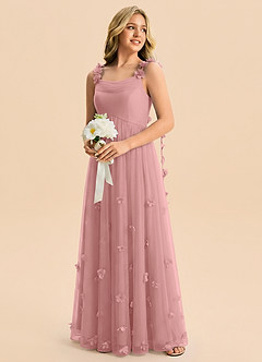 front Azazie Stevie Junior Formal Dress