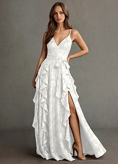 Megan White Maxi Dress image4