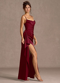 Sarai Merlot Maxi Dress image3