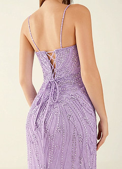Minerva Tahiti Robe de bal sirène corset à col en V ornée de perles image6