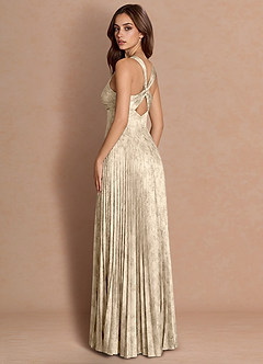 Tatiana Avorio Maxi vestito image2
