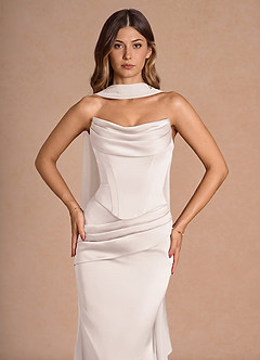 Sorrel Cream Corset Two-Piece Sets image6