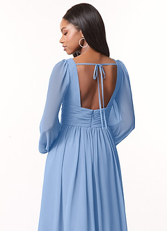 Vestido Azul Acero Largo Norah image4