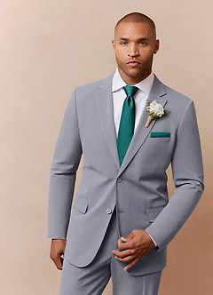 front Stretch Satin Wide Tie and Pocket Square Set