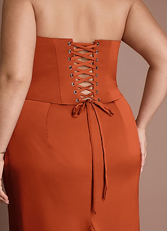 Sorrel Rust Corset Two-Piece Sets image12