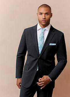front Matte Satin Wide Tie and Pocket Square Set