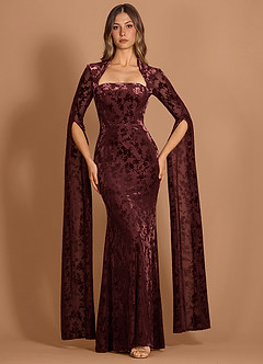 Quincy Navy Vestido largo image4