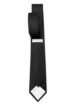 front Boy's Matte Satin Neck Tie