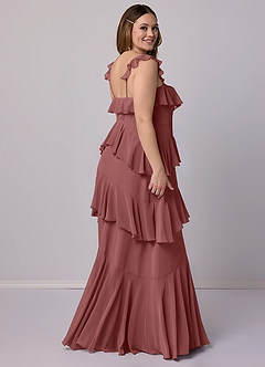 Barbie ♥ Azazie Bridesmaid Dresses Amethyst A-Line Sweetheart Neckline Chiffon Dress image10
