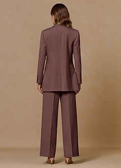 front Rowan Espresso Hienostunut kudostehokas kaksiosainen puku