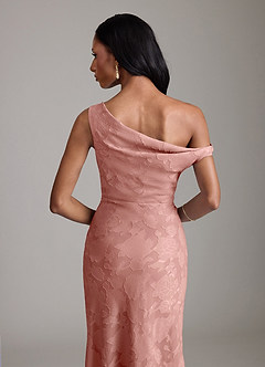 Azazie Emerson Brudtärnklänningar Klä av Sjöjungfru i Blommig Utbrändhet Av axeln Rosett image7