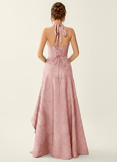 Anliem Rose Poudré Robe de bal jacquard image5