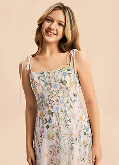 front Azazie Abigail Junior Formal Dress