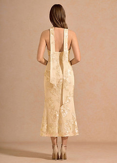 Dulcie Lemon Sorbet Midi Dress image2